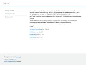 Docter screenshot