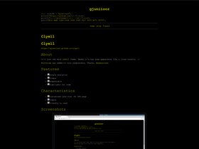 Clyell screenshot